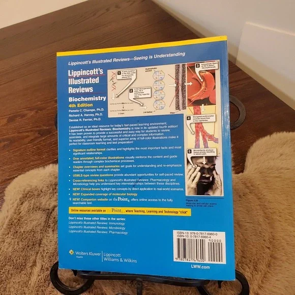 Lippincott Illustrated Reviews: 4th Biochemistry by Pamela C. Champe, Richard A. - Picture 5 of 12